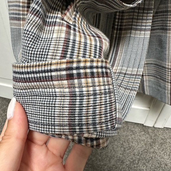 Wilfred plaid tie front pant size 4 - Picture 7 of 7